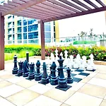 Stunning Living With Burj Khalifa View